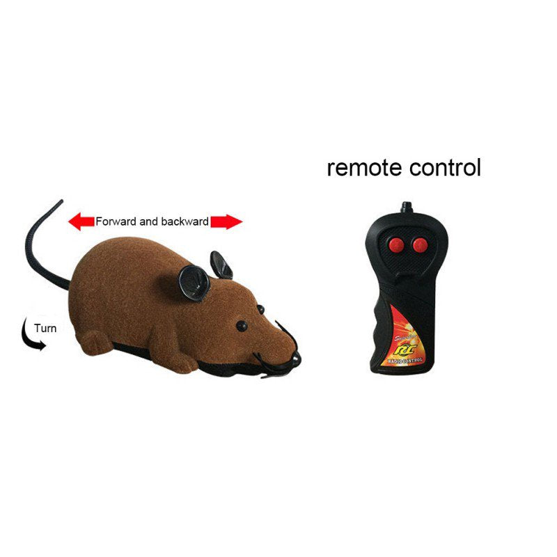 Funny Remote Control Mouse Rat Toy Wireless Pet Cat Dog Gifts Interactive Toys Animals & Pet Supplies > Pet Supplies > Cat Supplies > Cat Toys Esho   