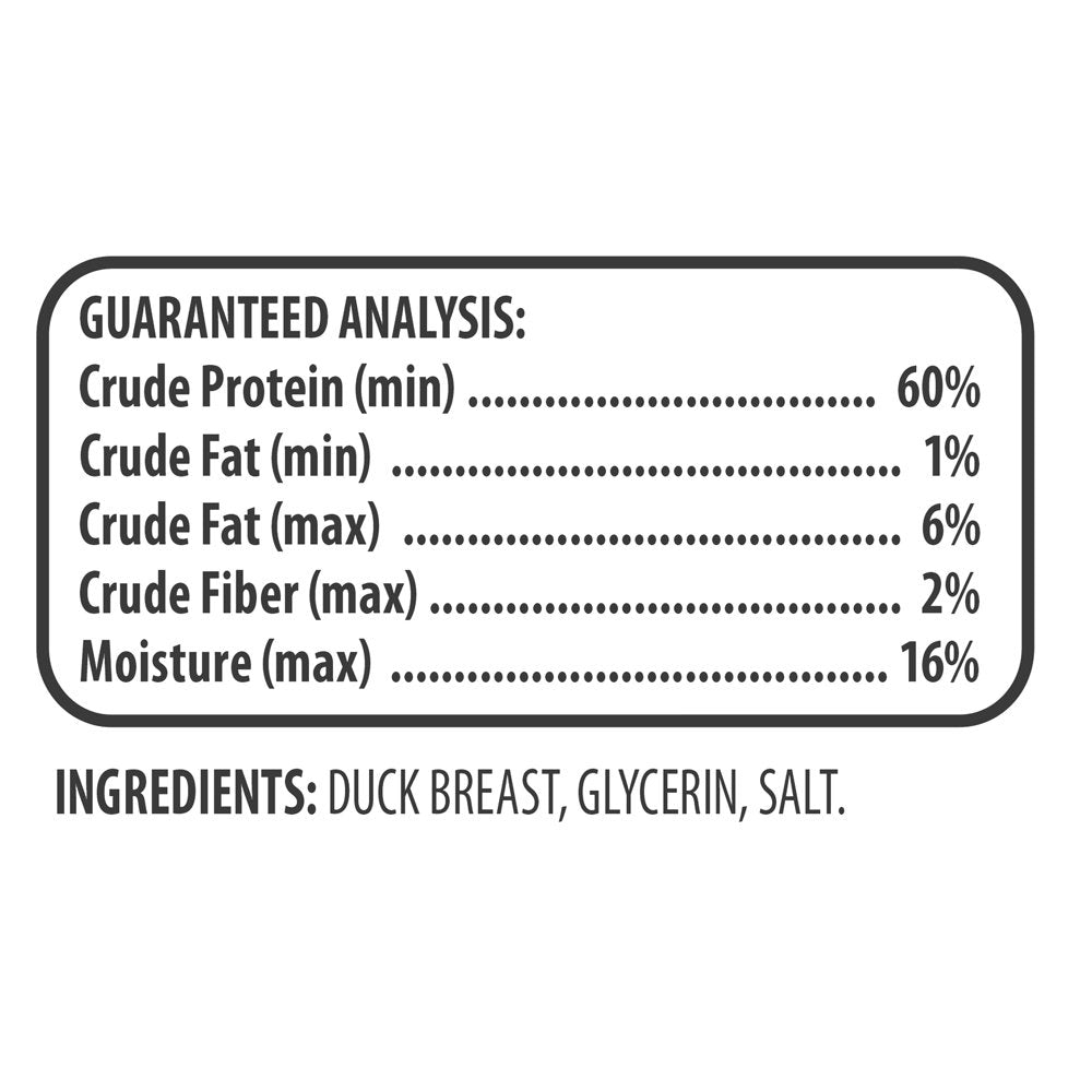 Golden Rewards Duck Flavor Premium Dry Jerky Treats for All Dogs, 64 Oz
