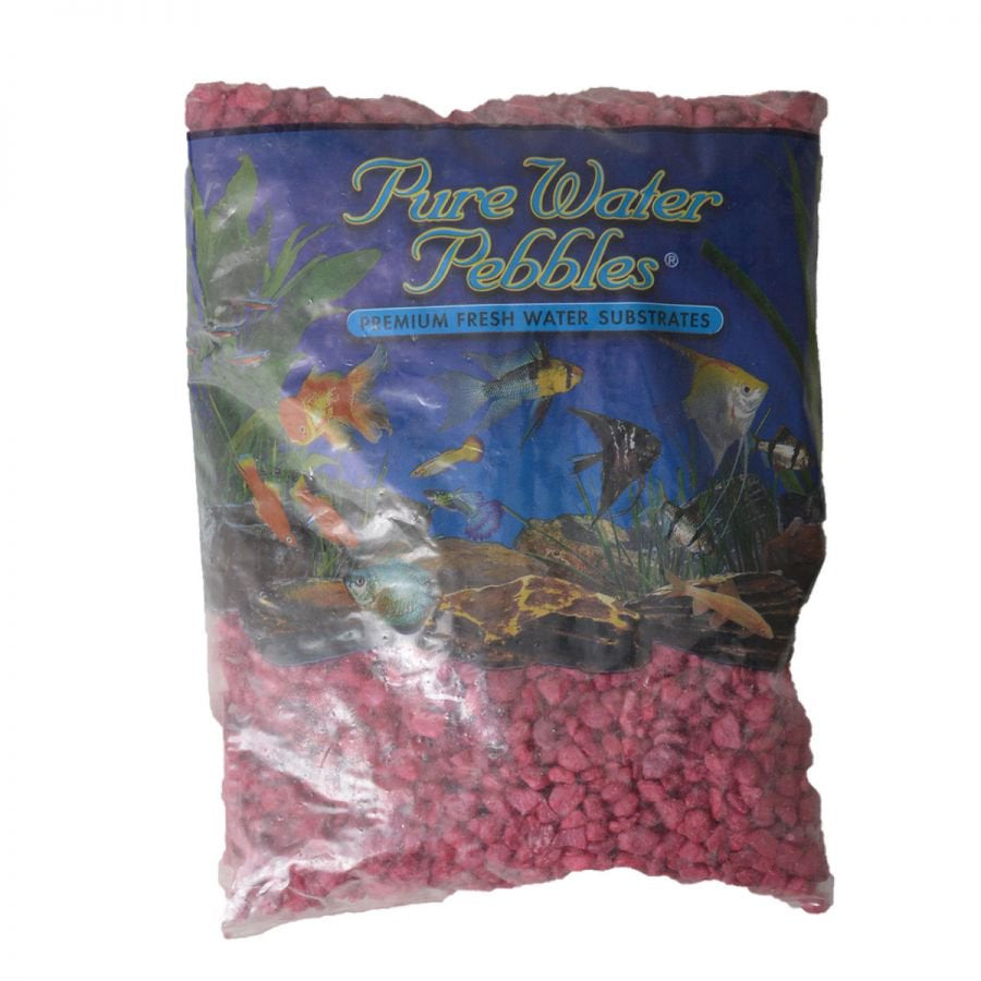 Pure Water Pebbles Aquarium Gravel - Red Frost 5 Lbs (8.7-9.5 Mm Grain) Animals & Pet Supplies > Pet Supplies > Fish Supplies > Aquarium Gravel & Substrates Pure Water Pebbles   