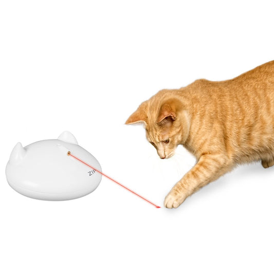 Premier Pet Zip Automatic Laser Cat Toy - Interactive Toy with Laser Moves in Random Directions Providing Long-Lasting, Hands-Free Play, Chase and Exercise - Battery Operated Animals & Pet Supplies > Pet Supplies > Cat Supplies > Cat Toys Radio Systems Corporation   