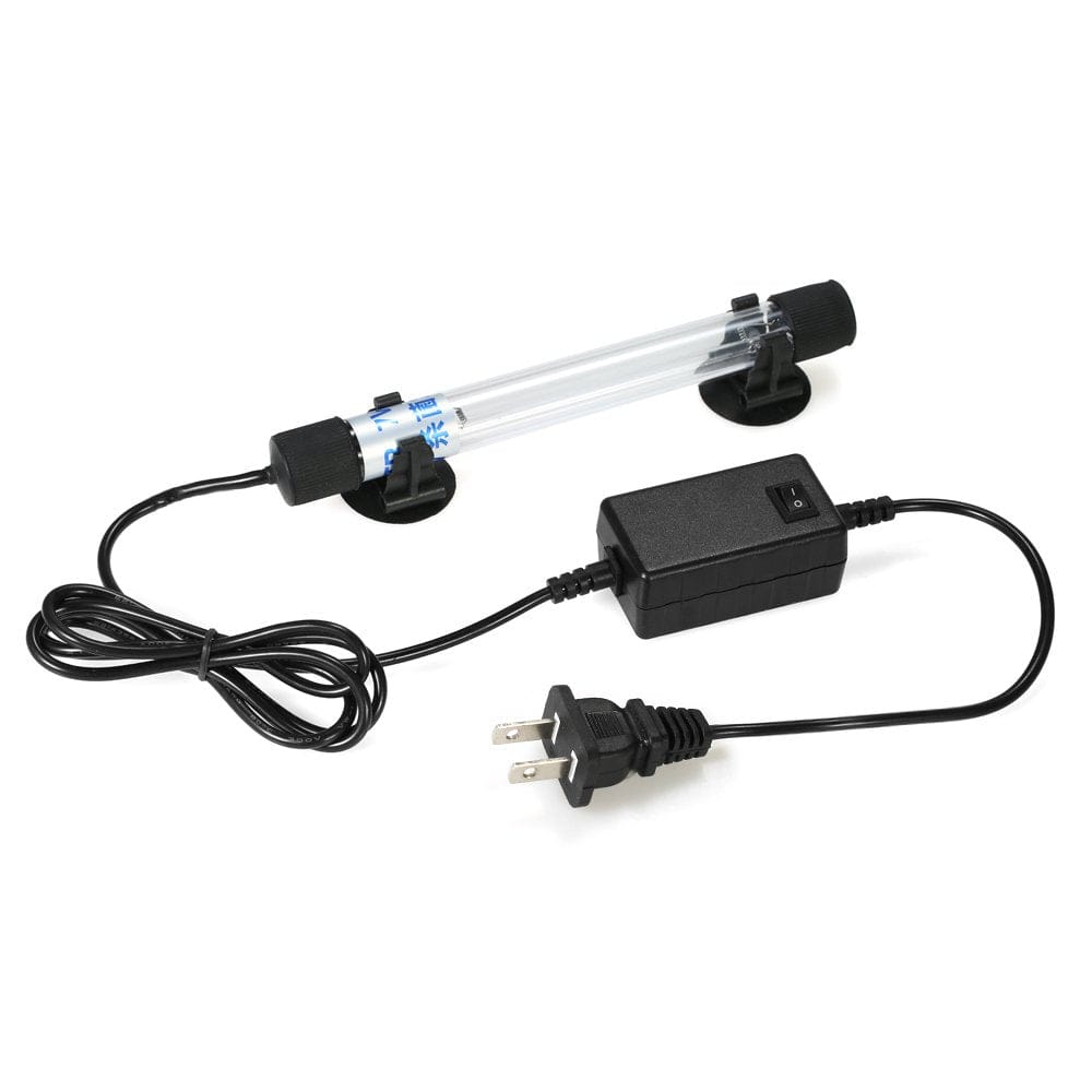 7W UV Light Lamp Submersible Ultraviolet Sterilizer Water for Aquarium Fish Tank Pond Animals & Pet Supplies > Pet Supplies > Fish Supplies > Aquarium Lighting iKayaa   