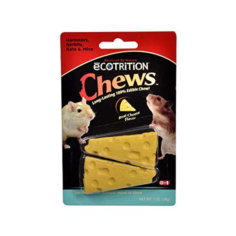 8 in 1 Pet Products Seop84002 Ecotrition Small Animal Cheesie Chews, 1-Ounce