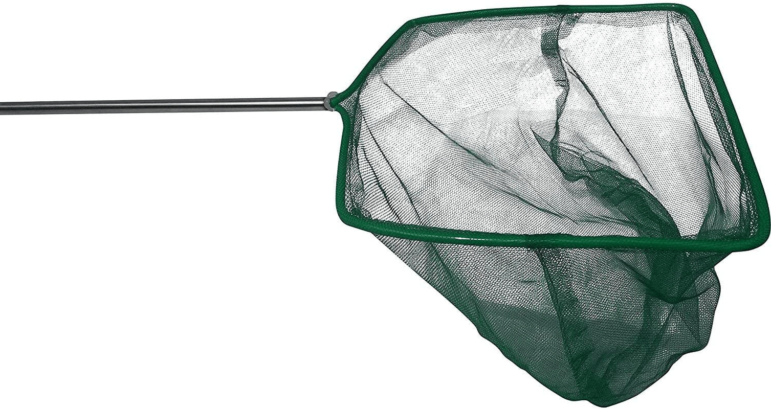 8 Inch Head Large Aquarium or Fish Pond Soft Mesh Fish Catching Net with 22 Inch Long Handle, Safely Transfer Fish or Skim Debris Animals & Pet Supplies > Pet Supplies > Fish Supplies > Aquarium Fish Nets AquariumH2o   