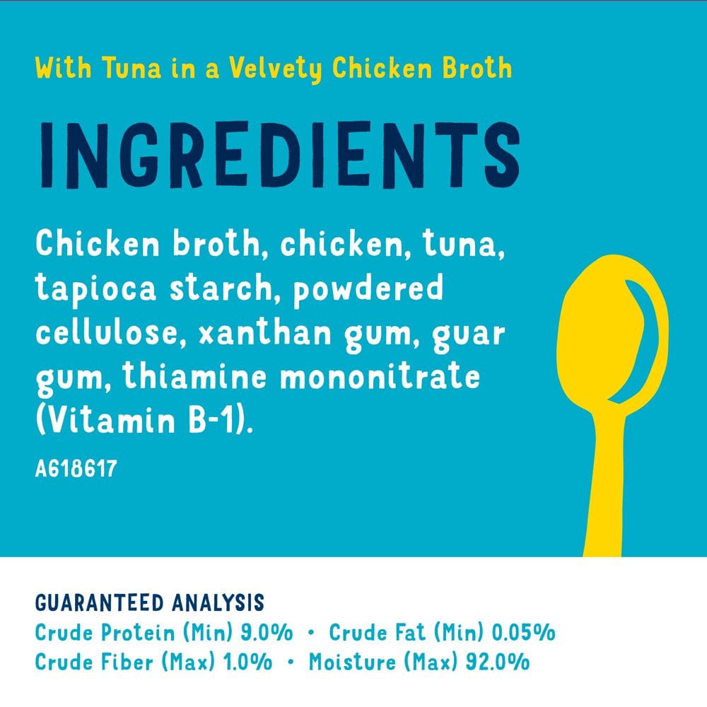 (8 Pack) Friskies Natural, Grain Free Wet Cat Food Complement, Lil' Soups with Tuna in Chicken Broth, 1.2 Oz. Cups Animals & Pet Supplies > Pet Supplies > Cat Supplies > Cat Treats Nestlé Purina PetCare Company   