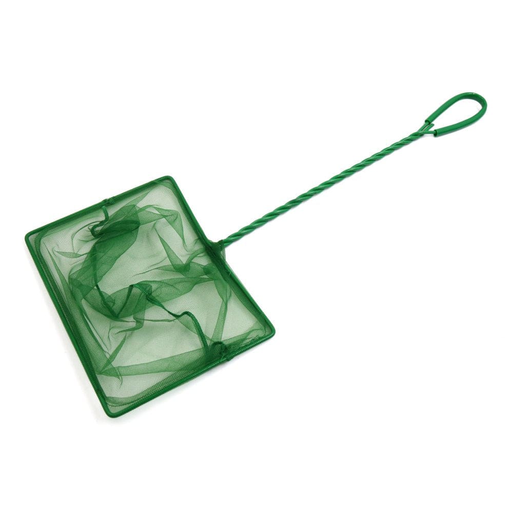 8" Width Green Plastic Coated Handle Fish Shrimp Skimming Net for Betta Aquarium Animals & Pet Supplies > Pet Supplies > Fish Supplies > Aquarium Fish Nets Unique Bargains   