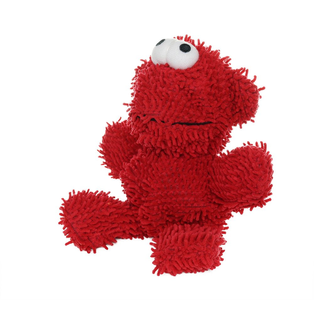 Mighty Microfiber Ball Monster Dog Toy, Made with Squeaker Balls, Minimal Stuffing, Red Animals & Pet Supplies > Pet Supplies > Dog Supplies > Dog Toys VIP Products   