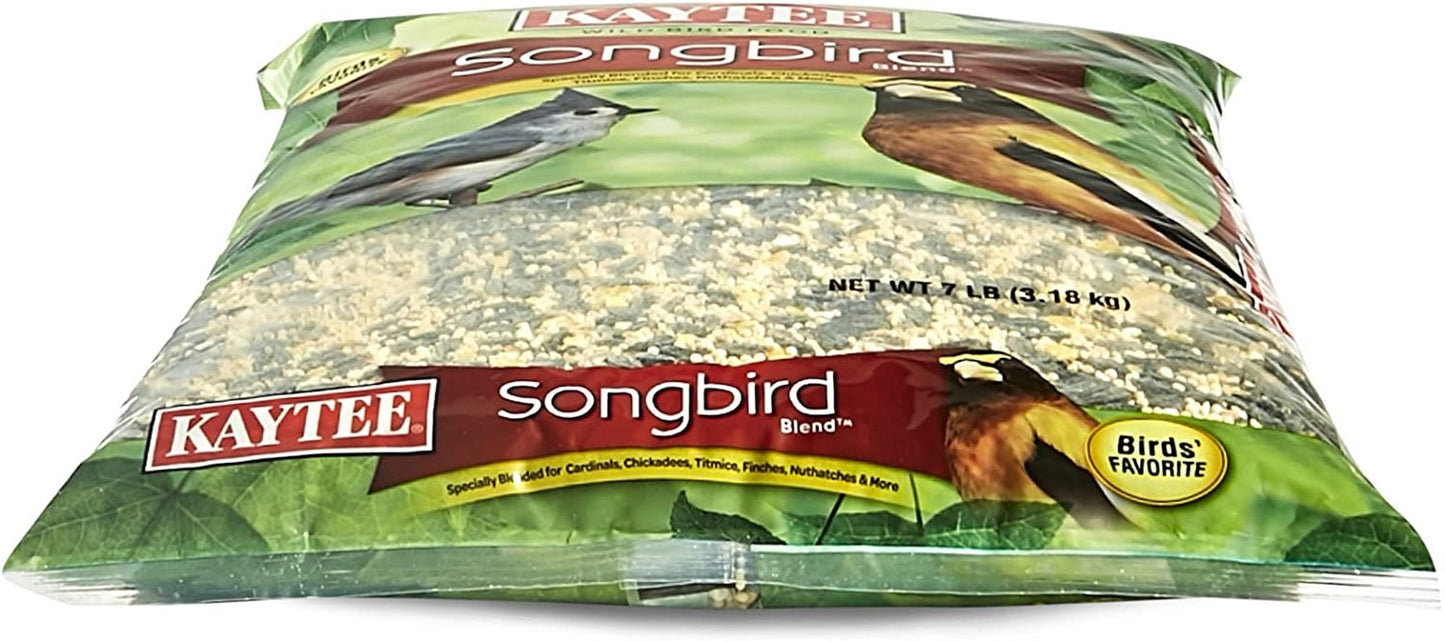 Kaytee Songbird Blend Wild Bird Food, 7 Lb Animals & Pet Supplies > Pet Supplies > Bird Supplies > Bird Food Kaytee Products Inc.   