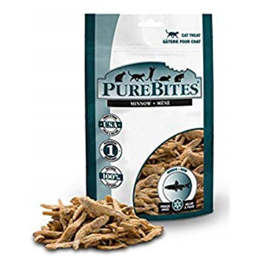 Pure Treats 789106 1.09 Oz Purebites Freeze Dried Minnow Value Size Cat Treats Animals & Pet Supplies > Pet Supplies > Cat Supplies > Cat Treats Pure Treats   