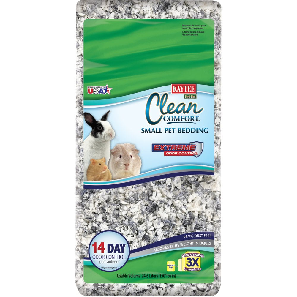 Kaytee Forti-Diet Clean Comfort Bedding, Extreme Odor Control 24.6L Animals & Pet Supplies > Pet Supplies > Small Animal Supplies > Small Animal Bedding Central Garden and Pet   