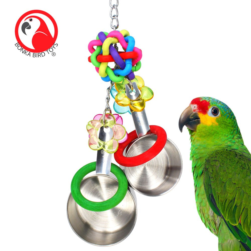 Bonka Bird Toys 1595 Pot Ring Bird Toy. Animals & Pet Supplies > Pet Supplies > Bird Supplies > Bird Toys Bonka Bird Toys   