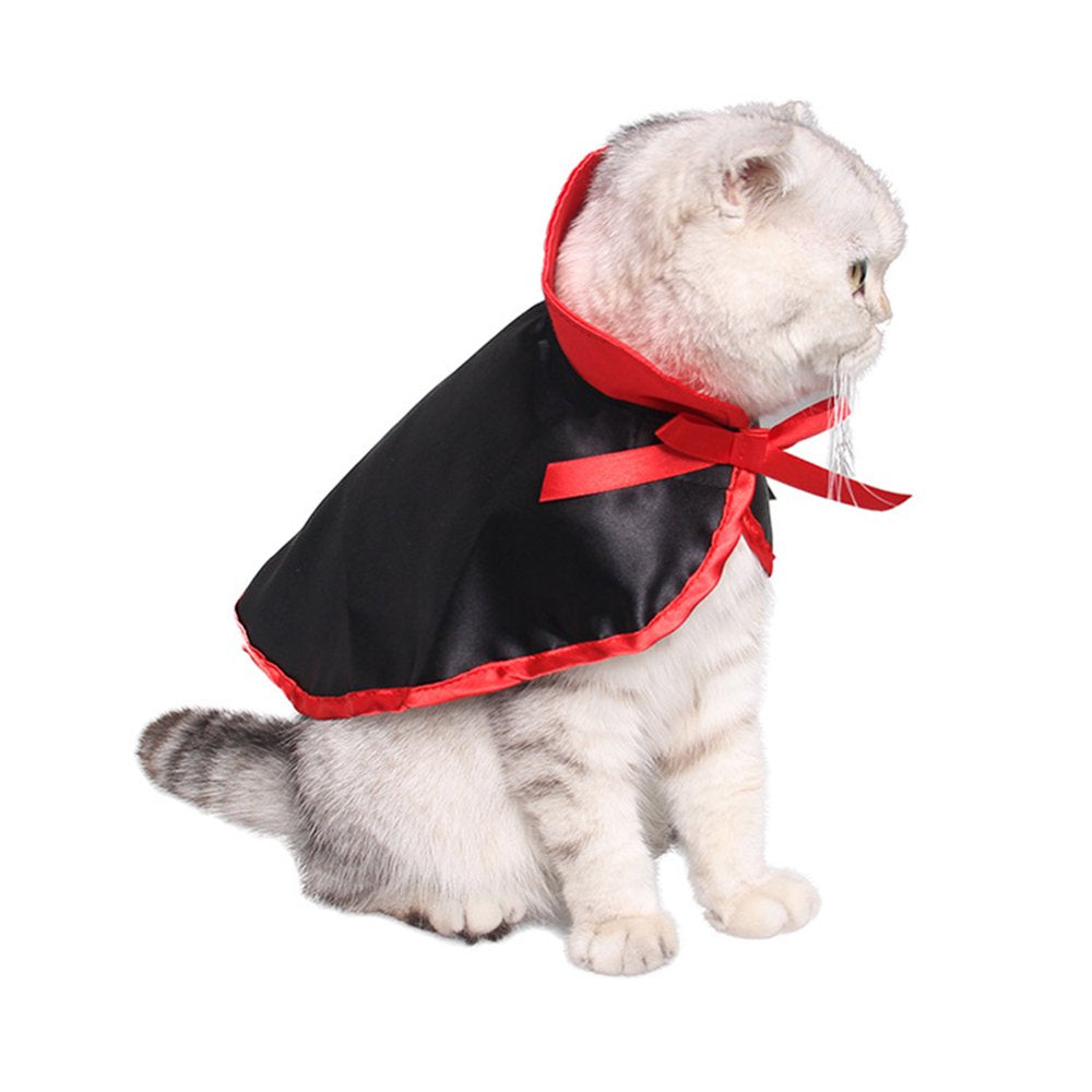 Cat Costume Halloween Pet Costumes Pet Cape Apparel for Small Dogs Cats Animals & Pet Supplies > Pet Supplies > Cat Supplies > Cat Apparel Pannow   