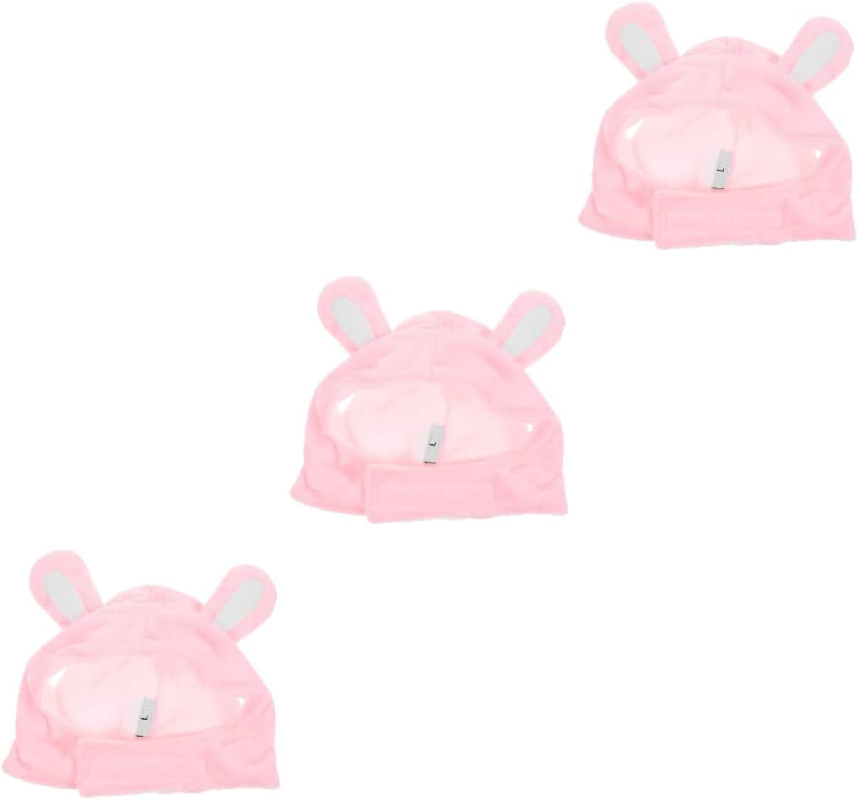 Balacoo 4Pcs Dog Costume Hat Cosplay in Dogs - for Accessories Year Party Cats Warm Pink Favor Bunny Kitten Accessory Dress Easter Rabbit up New Headwear Ears Puppy Headgear Small and Xs Animals & Pet Supplies > Pet Supplies > Dog Supplies > Dog Apparel Balacoo Pinkx3pcs 37x18cmx3pcs 