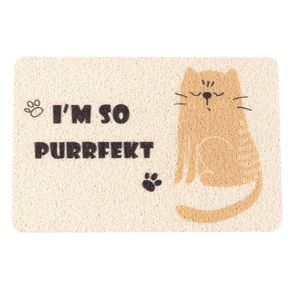 Kitten Litter Pad Non-Slip Large Pet Placemat Cat Toilet Mat Cat Litter Box Mat Animals & Pet Supplies > Pet Supplies > Cat Supplies > Cat Litter Box Mats Bangcool   