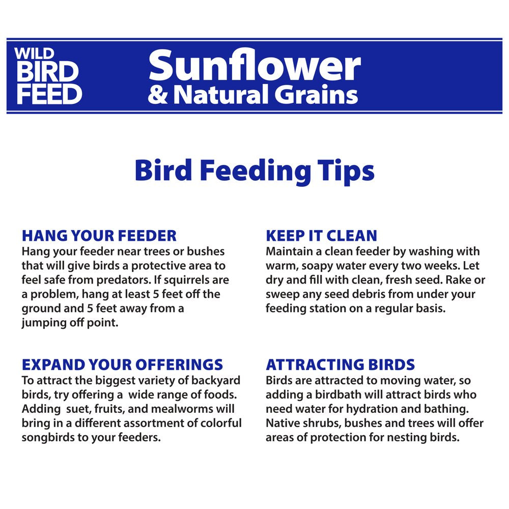 Global Harvest Foods Sunflower & Grains Wild Bird Feed, New, 5 Lb. Bag Animals & Pet Supplies > Pet Supplies > Bird Supplies > Bird Food Global Harvest Foods Ltd.   