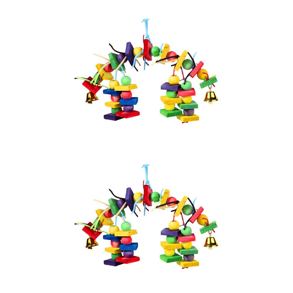 Frcolor Parrot Toys Bird Bite Toys Chewing Toy Tearing Cage Bird Large Plaything String Pet Biting Chew Ball Animals & Pet Supplies > Pet Supplies > Bird Supplies > Bird Toys FRCOLOR   