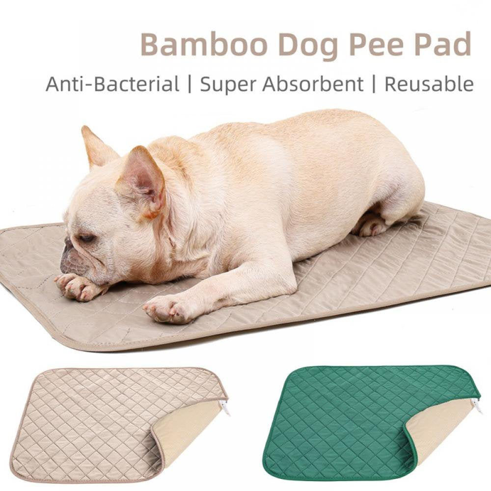 Washable Reusable Puppy Pee Pad, Highly Absorbent Non Slip Dog Training Whelping Pads with Waterproof Bottom, Guinea Pig Fleece Cage Pen Liner Cats Food Feeding Mat Animals & Pet Supplies > Pet Supplies > Dog Supplies > Dog Diaper Pads & Liners Wisremt   