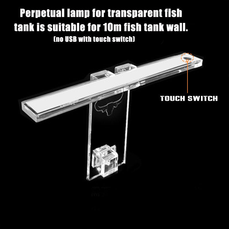 LED Aquarium Lamp Plant Light Fits Tanks 3-8MM Thickness Aquatic Lamp Aquarium Bracket Light New Animals & Pet Supplies > Pet Supplies > Fish Supplies > Aquarium Lighting GETNOIVAS   