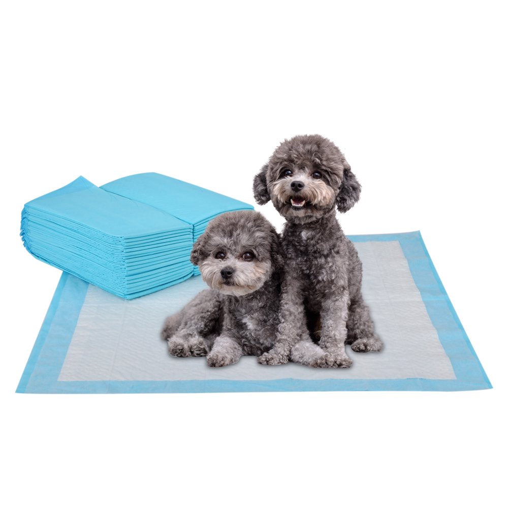LELINTA Pee Pads for Dogs, Extra Large 40-100 Count Super Absorbent Dog and Puppy Training Pads, Pet Diaper Pee Pads, 13*17.71"/17.71*23.62"/23.62*23.62" Animals & Pet Supplies > Pet Supplies > Dog Supplies > Dog Diaper Pads & Liners LELINTA 13" x 17" 100 