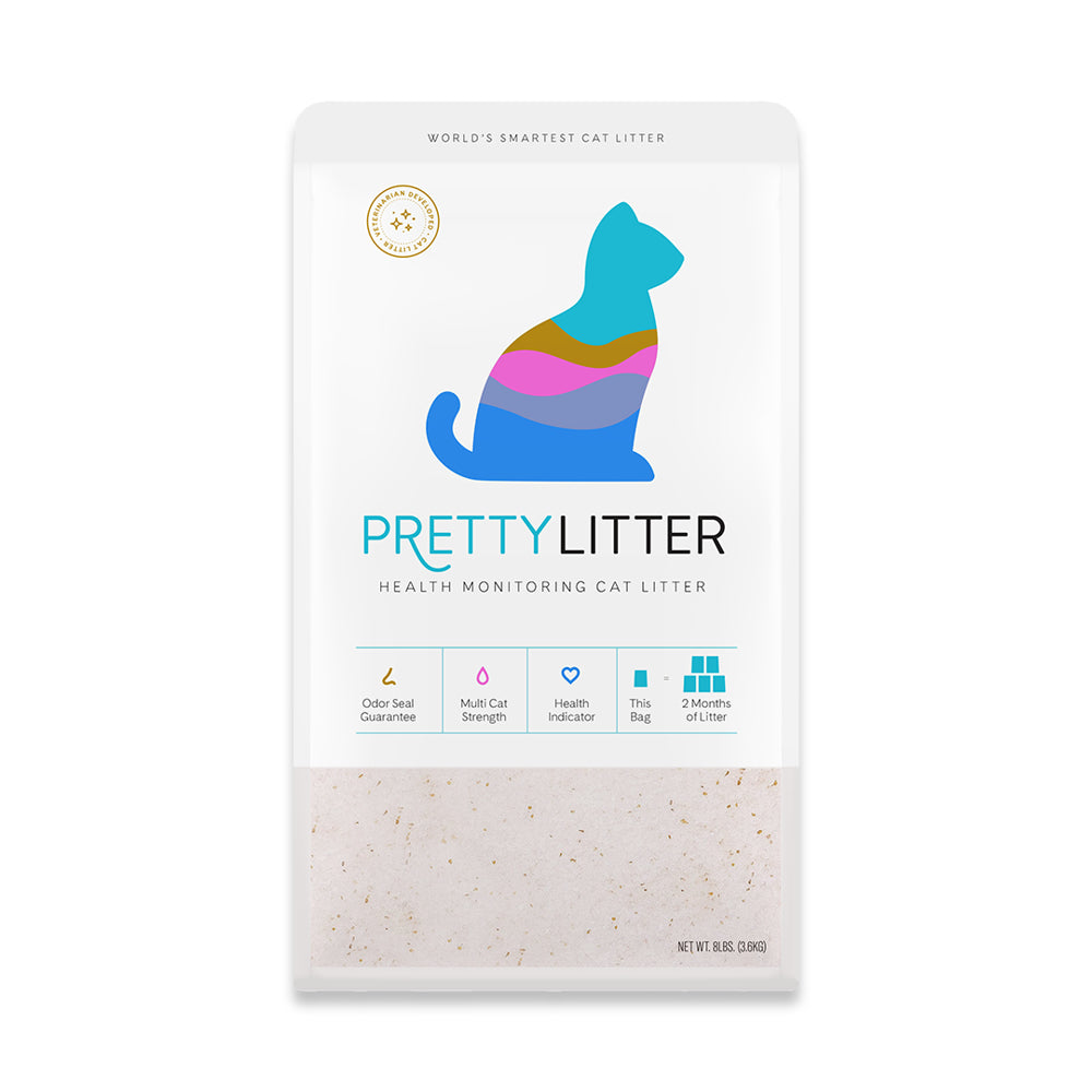 Prettylitter Health Monitoring Cat Litter, 8Lb Animals & Pet Supplies > Pet Supplies > Cat Supplies > Cat Litter PrettyLitter   