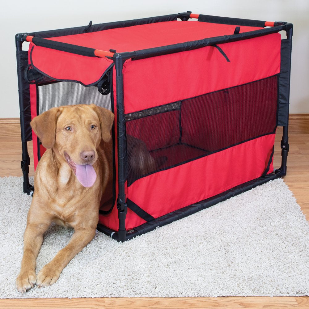 Vibrant Life Large Portable Dog Kennel KOL PET