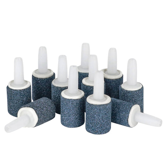 Pawfly 0.6 Inch Air Stone 10 Pieces Cylinder Bubble Diffuser Airstones for Aquarium Fish Tank Pump Grey Animals & Pet Supplies > Pet Supplies > Fish Supplies > Aquarium Air Stones & Diffusers Pawfly   