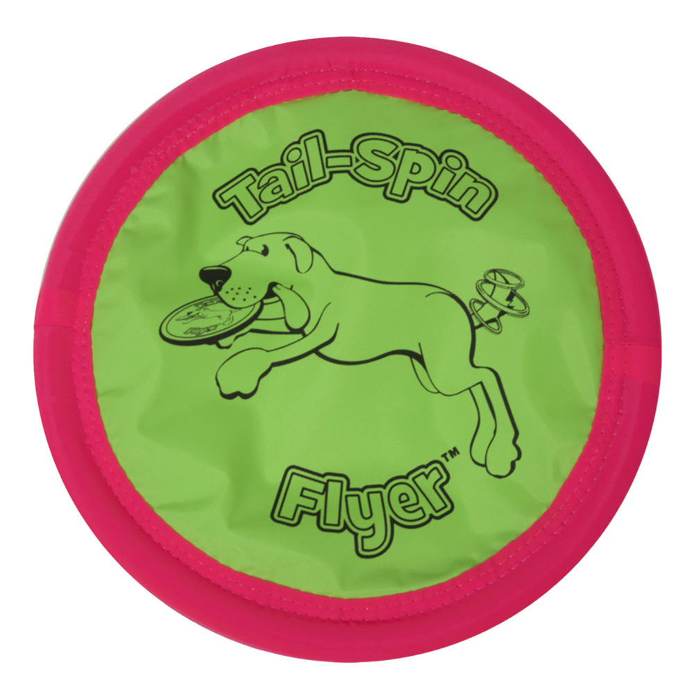 Booda Tail Spin Flyer Big Daddy Frisbee Dog Toy, Large Animals & Pet Supplies > Pet Supplies > Dog Supplies > Dog Toys Doskocil Manufacturing Co Inc Small - 7"  