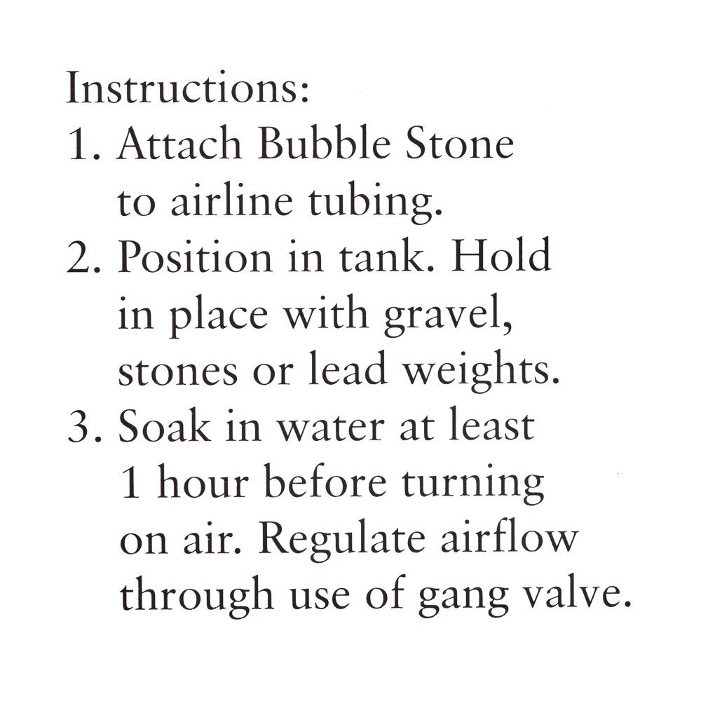 Aqua Culture Aquarium Bubble Stone, 14" Animals & Pet Supplies > Pet Supplies > Fish Supplies > Aquarium Decor Wal-Mart Stores, Inc.   