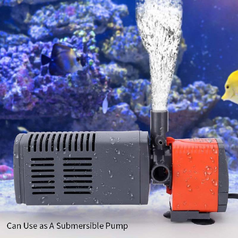 Internal 3-In-1 Aquarium Filter EU Plug Fish Turtle Tank Built-In Filter Pump with Filter Sponges Simple Operation and Maintenance Water Cleaning Supplies Animals & Pet Supplies > Pet Supplies > Fish Supplies > Aquarium Filters Bydezcon   