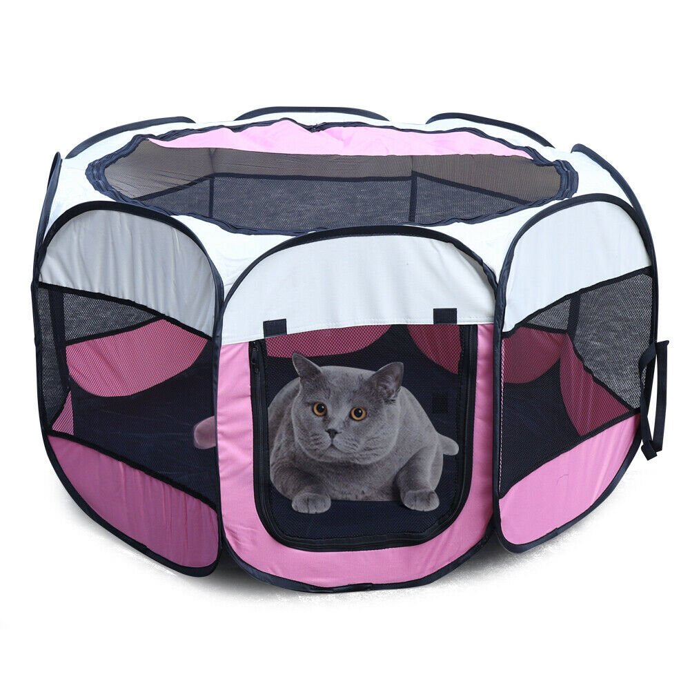 TFCFL Portable Foldable Playpen Dog Outdoor Water-Resistant Cover Cat Rabbit for Pets Animals & Pet Supplies > Pet Supplies > Dog Supplies > Dog Kennels & Runs TFCFL   