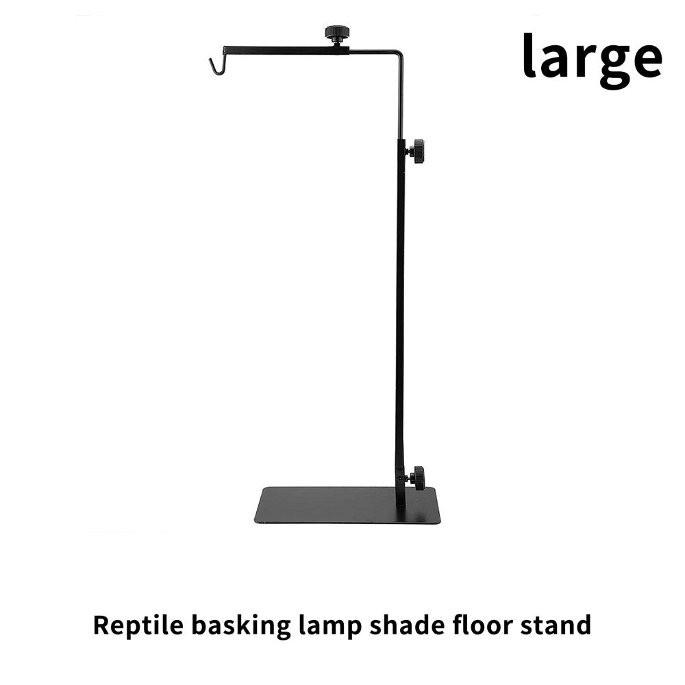 Reptile Lamp Stand for Habitat Cage Landing Lamp Holder Bracket with Base Support for Reptile Terrarium Light Stand Floor Lamp Stand with Lampshade Floor Stand Lamp  EOTIA   