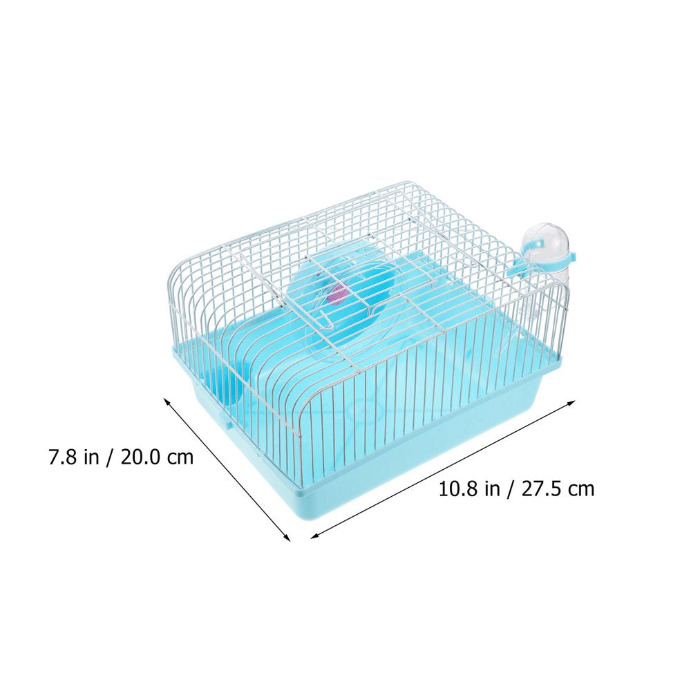 Frcolor Hamster Cage Small Habitat Animal House Rat Supplies Hedgehog Habitat Castle Nest Home Hideout Pet Cages Dwarf Carrier Animals & Pet Supplies > Pet Supplies > Small Animal Supplies > Small Animal Habitats & Cages FRCOLOR   