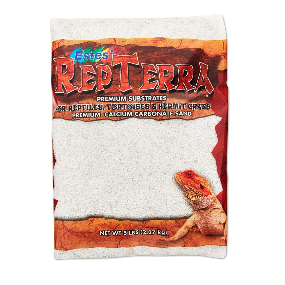 Repterra White Reptile Sand 5 Lb Bag Animals & Pet Supplies > Pet Supplies > Reptile & Amphibian Supplies > Reptile & Amphibian Substrates Clifford W. Estes Company   