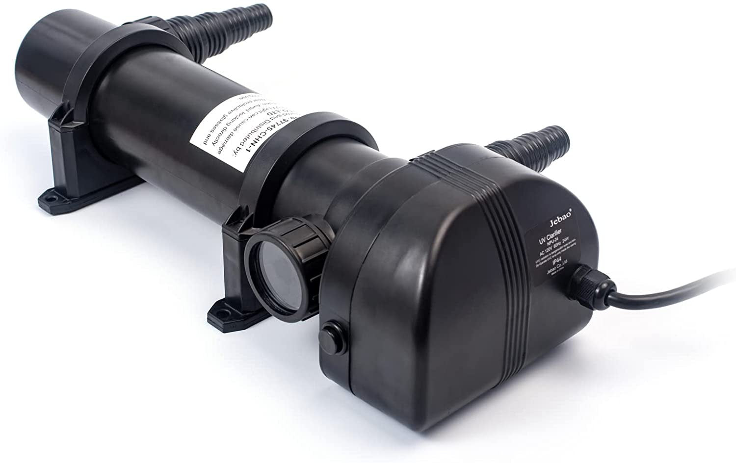 Jebao NPU-18 UV Clarifier for Pond and Aquarium, 18-Watt Animals & Pet Supplies > Pet Supplies > Fish Supplies > Aquarium & Pond Tubing Jebao   