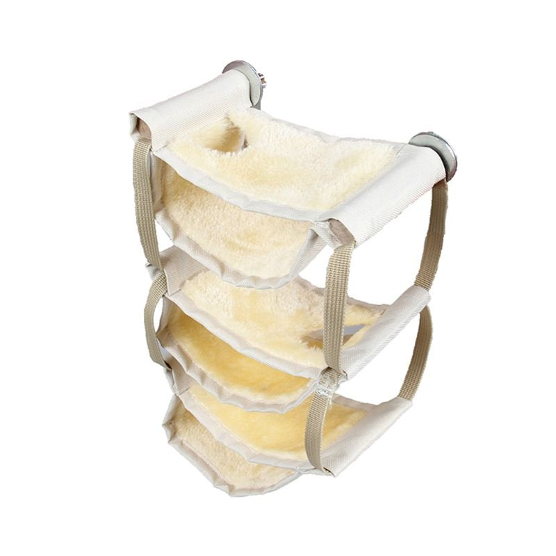 Multi-Layer Small Animals Toy Bed Resting Hamster Hammock Playing Rat Bedding Nest Platform for Hamster Super Glider Animals & Pet Supplies > Pet Supplies > Small Animal Supplies > Small Animal Bedding Vonets   