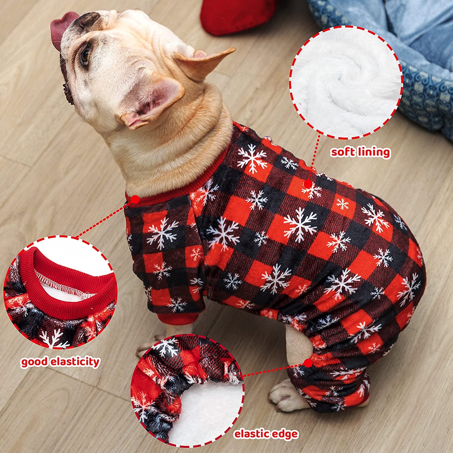 Festive Furry Friends The Rise of Dog Christmas Pajamas