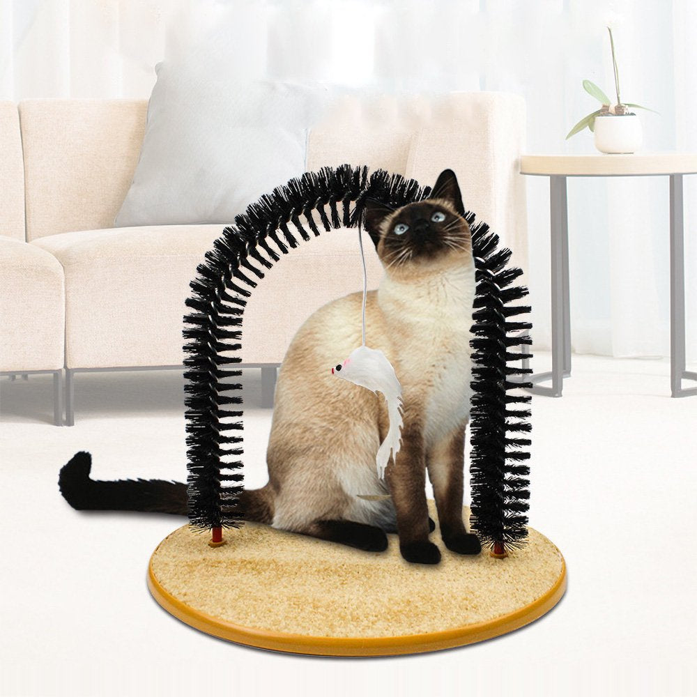 Carkira Cat Toy Cat Rubbing Brush Arch Pet Tickling Toy Animals & Pet Supplies > Pet Supplies > Cat Supplies > Cat Toys Carkira   