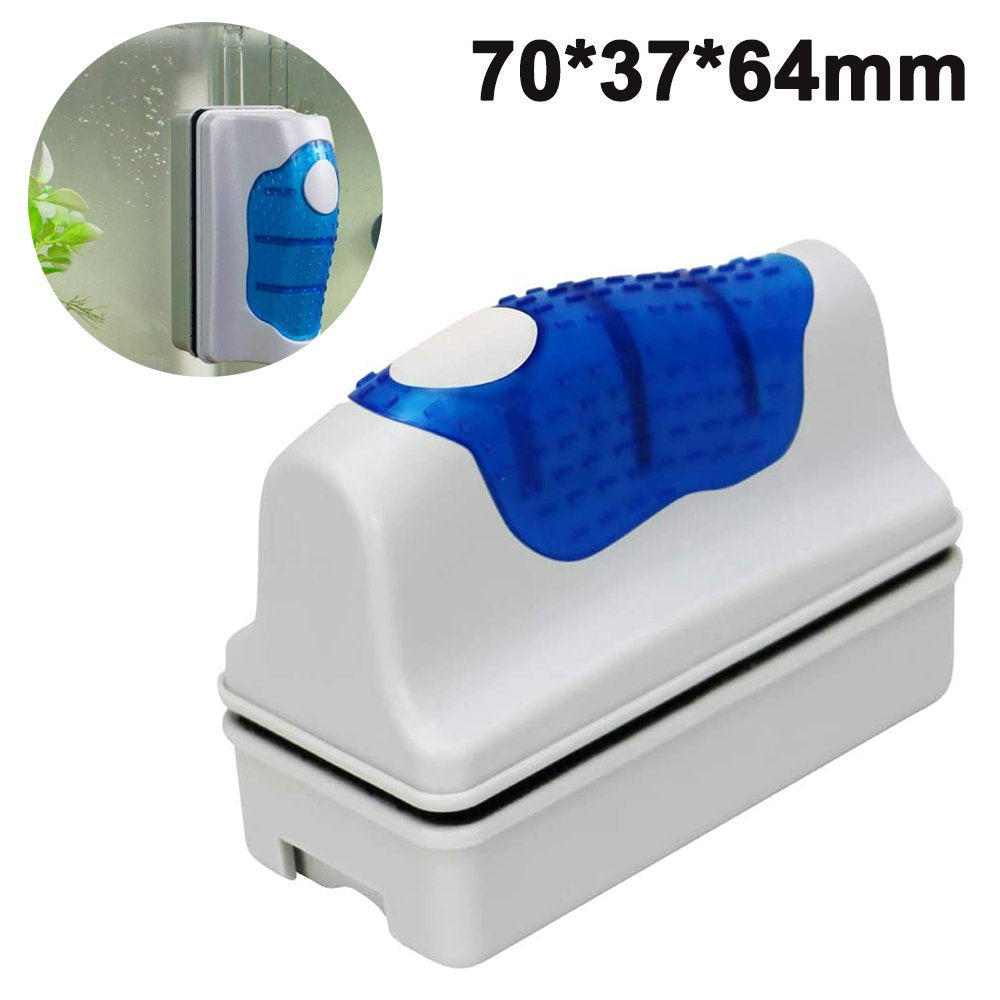 Magnetic Aquarium Fish Tank Scraper Glass Cleaner Scrubber Floating Clean Brush Animals & Pet Supplies > Pet Supplies > Fish Supplies > Aquarium Cleaning Supplies Namotu S  