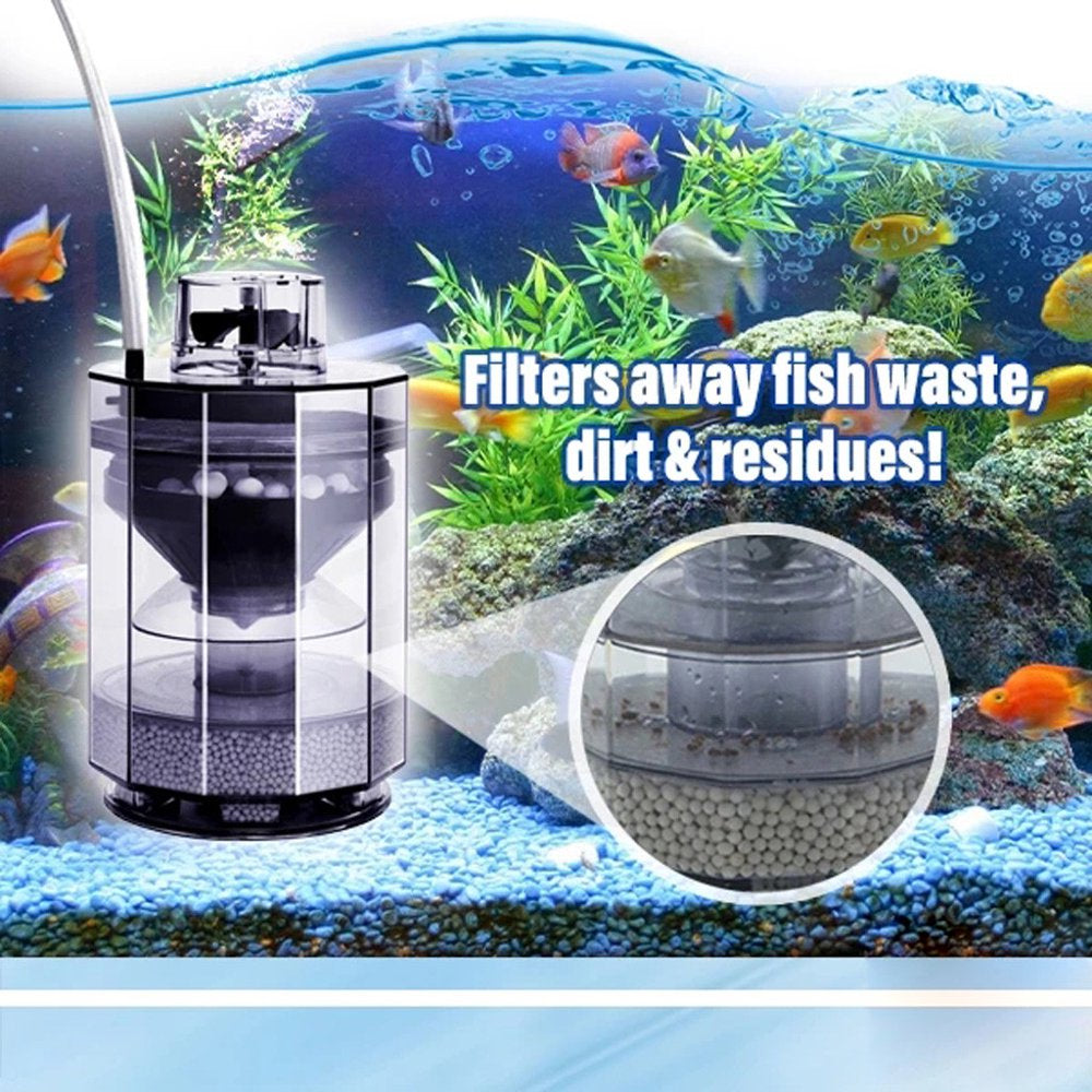 Multi-Stage Aquarium Filter System Cleaning Fish Tank Household Fish T –  KOL PET
