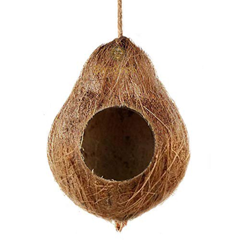 Crested Gecko Coco Hut, Treat & Food Dispenser, Climbing Porch, Hiding, 4.5"‌ round Coconut Shell with 2.5"‌ Opening, Ideal for Reptiles, Amphibians Animals & Pet Supplies > Pet Supplies > Reptile & Amphibian Supplies > Reptile & Amphibian Food SunGrow   