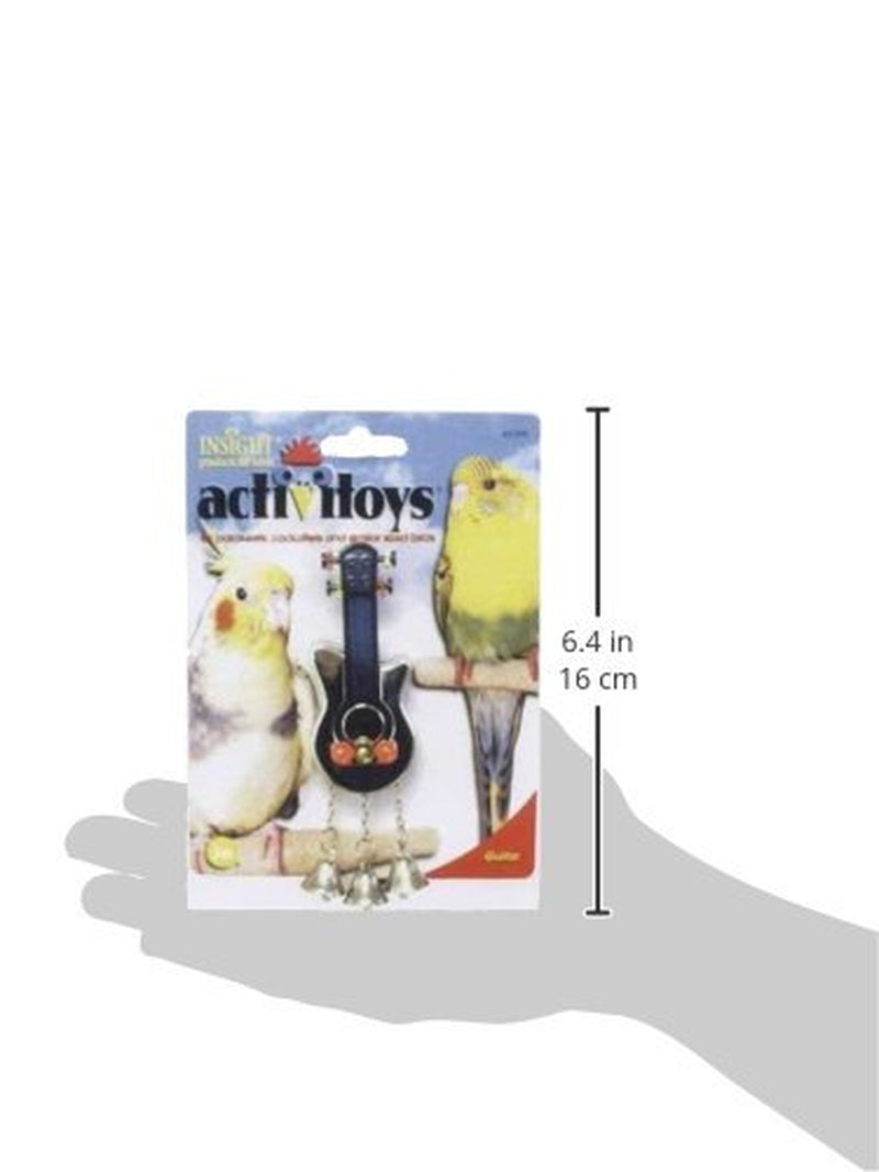 JW Insight Guitar - Bird Toy Animals & Pet Supplies > Pet Supplies > Bird Supplies > Bird Toys JW - Dog/Cat/Aquatic   