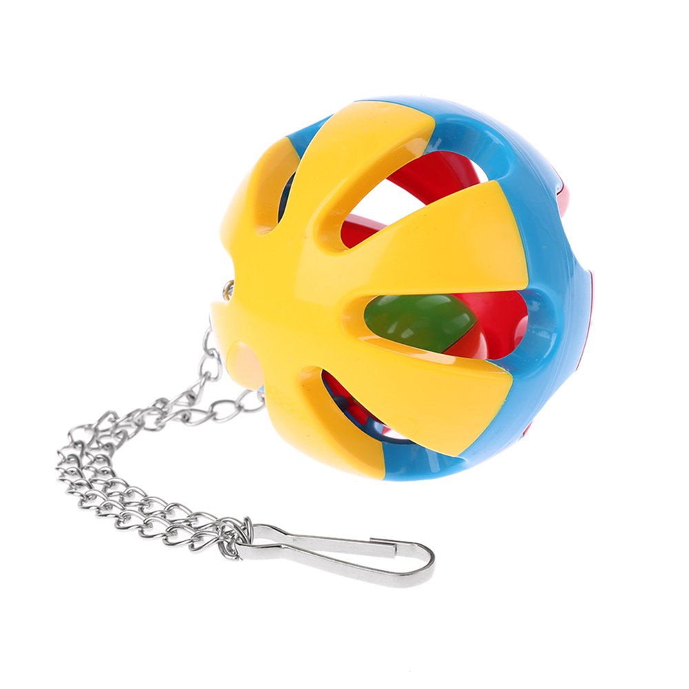 Bird Toys 14 Pieces Set Including Swing Ladder Perch Bell Ball Mirror Chew Toys Animals & Pet Supplies > Pet Supplies > Bird Supplies > Bird Ladders & Perches YMILEMY   