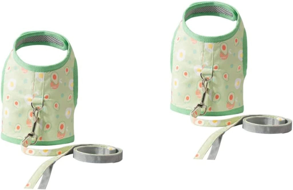 Balacoo 4 Sets Cat Leash Cami Hanger Running Vest Running Leash Pet Jogging Harness Cat Collar Leash Cat Vest Leash Avocado Prints Vest Dog Harness Dog Hauling Cable Suede Accessories Mesh Animals & Pet Supplies > Pet Supplies > Dog Supplies > Dog Apparel Balacoo Greenx2pcs 38X28X14CMx2pcs 