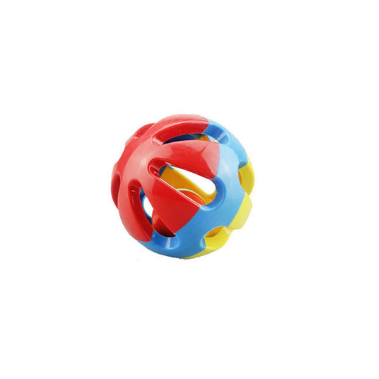 NICEXMAS 3Pcs Parrot Bird Teether Ball Chewing Toy Parrot Cage Accessories for Cockatiel Parakeet Parrotlet (Four Color Ball, Three Color Ball, Double Color Ball) Animals & Pet Supplies > Pet Supplies > Bird Supplies > Bird Cage Accessories NICEXMAS   