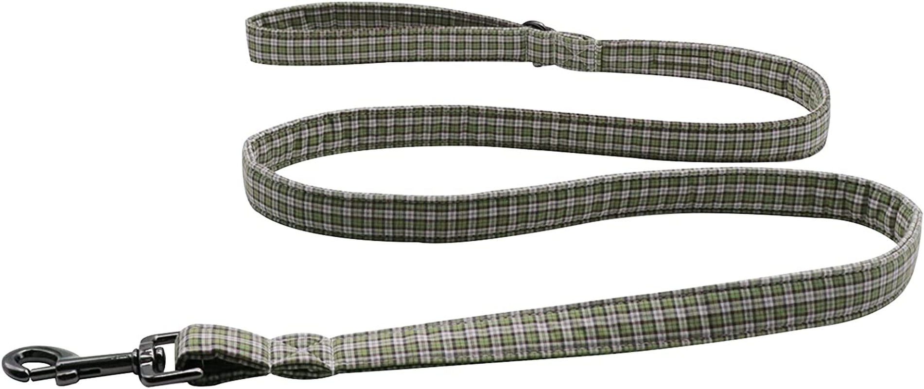 Lionet Paws Dog Collar with Bow Tie - Soft Comfortable Adjustable Collars with Metal Buckle for Medium Dogs, Neck 13.5-22 Inches Animals & Pet Supplies > Pet Supplies > Dog Supplies > Dog Apparel lionet paws Green Grid XS Leash (Pack of 1) 