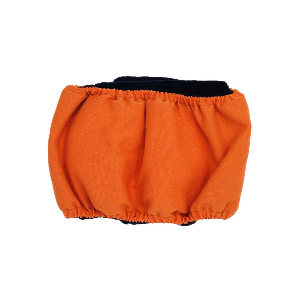 Barkertime Neon Orange Washable Dog Belly Band Male Wrap - Made in USA Animals & Pet Supplies > Pet Supplies > Dog Supplies > Dog Diaper Pads & Liners Barkertime   