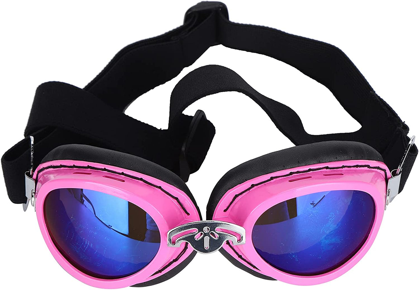 Dog Sunglasses Pet Waterproof Sunglasses Dog Summer anti UV Glasses with Foldable Straps(Silver) Animals & Pet Supplies > Pet Supplies > Dog Supplies > Dog Apparel Pssopp pink  