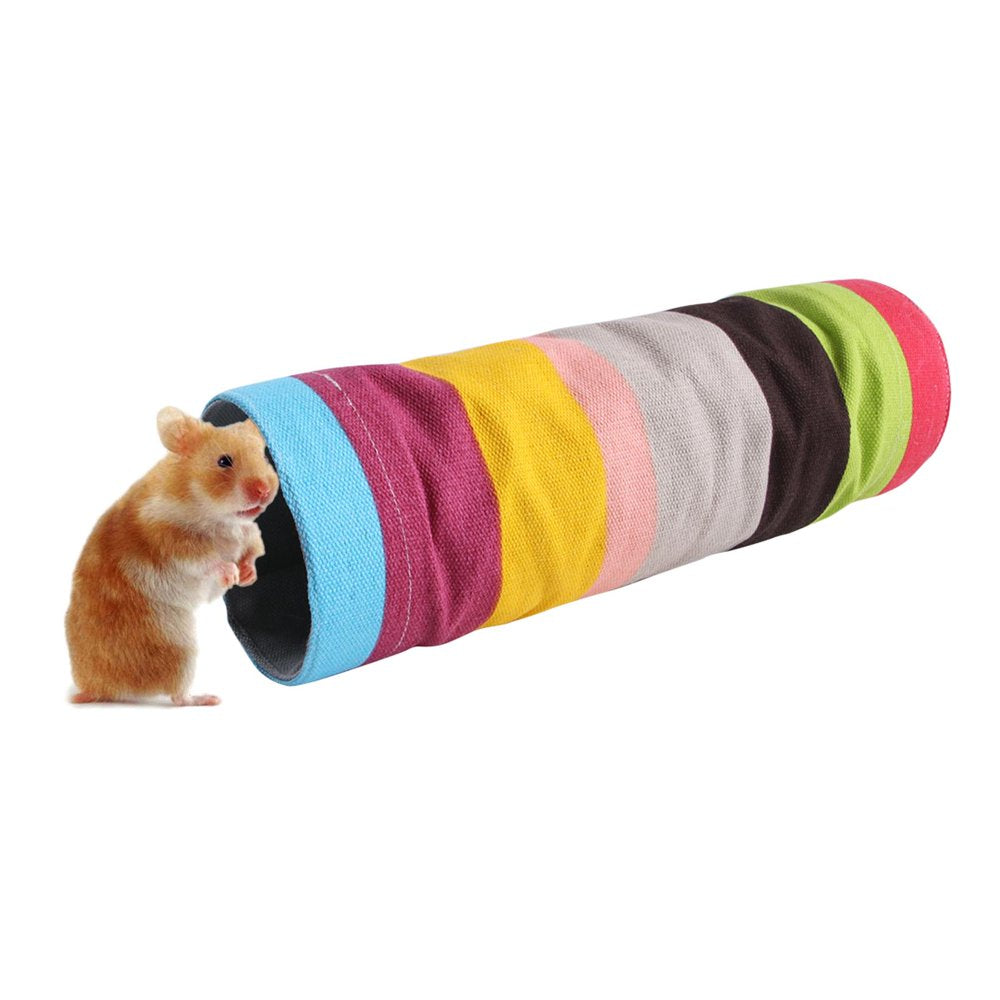 Guinea Tunnels,Guinea Tunnels Tubes Hideouts Toys Hideaway,Small Animal Tunnel Hamster Accessories,Small Toy Hedgehog Cage Area,Habitats Rat Cage Tent Animals & Pet Supplies > Pet Supplies > Small Animal Supplies > Small Animal Habitats & Cages Gazechimp   