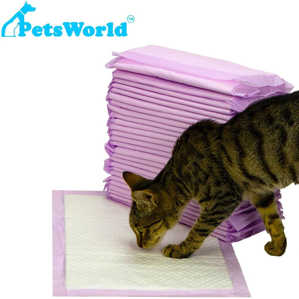Petsworld Cat Litter Pads for Breeze Tidy, 200-Count