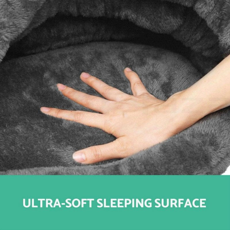 Pet Cat Dog Nest Bed Puppy Soft Warm Cave House Winter Sleeping Bag Mat Pad Animals & Pet Supplies > Pet Supplies > Cat Supplies > Cat Beds Willstar   