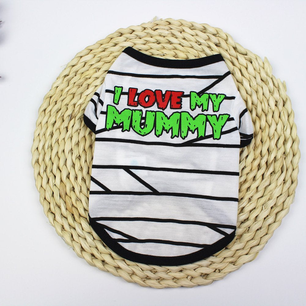 Cute Comfy Vest Tops Pet Outfit Hoodies for Dog Little Puppy Shirt 2022 Fashion Pet Apparel Halloween Dog Cat Costume Green X-Large Animals & Pet Supplies > Pet Supplies > Cat Supplies > Cat Apparel Pet Clothes   